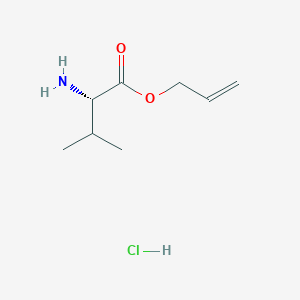 Prop-2-enyl (2S)-2-amino-3-methylbutanoate;hydrochloride
