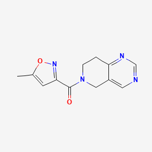 (7,8-dihydropyrido[4,3-d]pyrimidin-6(5H)-yl)(5-methylisoxazol-3-yl)methanone