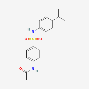 N-(4-(((4-(Isopropyl)phenyl)amino)sulfonyl)phenyl)ethanamide