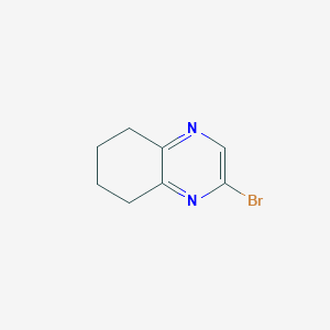 molecular formula C8H9BrN2 B2977912 2-Bromo-5,6,7,8-tetrahydroquinoxaline CAS No. 1784074-98-1