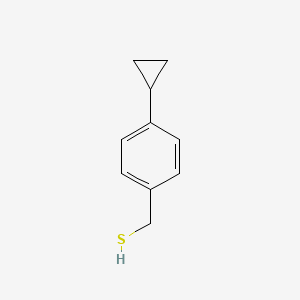 molecular formula C10H12S B2978033 (4-环丙基苯基)甲硫醇 CAS No. 1499475-76-1