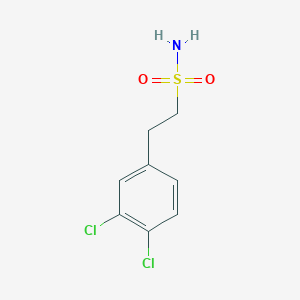 molecular formula C8H9Cl2NO2S B2978067 2-(3,4-Dichlorophenyl)ethanesulfonamide CAS No. 1566301-97-0