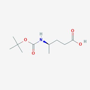 molecular formula C10H19NO4 B2978091 (4R)-4-(Boc-amino)-pentanoic acid CAS No. 214402-34-3