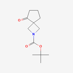 molecular formula C12H19NO3 B2978102 Tert-butyl 5-oxo-2-azaspiro[3.4]octane-2-carboxylate CAS No. 1581683-57-9