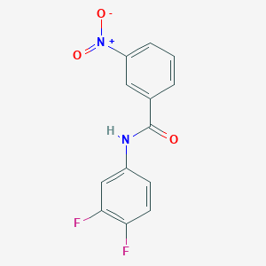 N-(3,4-difluorophenyl)-3-nitrobenzamide