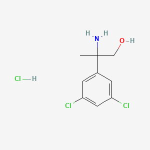 2-Amino-2-(3,5-dichlorophenyl)propan-1-ol hydrochloride