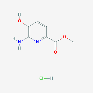 Methyl 6-amino-5-hydroxypyridine-2-carboxylate;hydrochloride