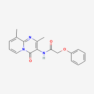 N-(2,9-dimethyl-4-oxo-4H-pyrido[1,2-a]pyrimidin-3-yl)-2-phenoxyacetamide