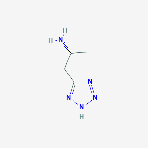 (2R)-1-(2H-Tetrazol-5-yl)propan-2-amine