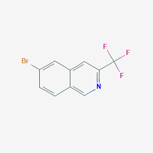 6-Bromo-3-(trifluoromethyl)isoquinoline