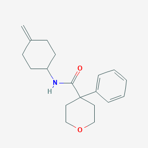 N-(4-methylidenecyclohexyl)-4-phenyloxane-4-carboxamide