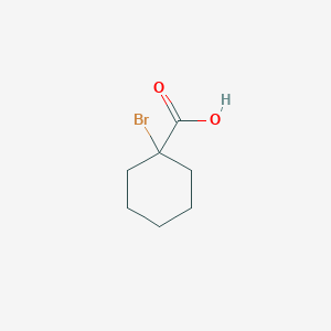 molecular formula C7H11BrO2 B2978645 1-溴环己烷甲酸 CAS No. 55106-53-1