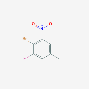 2-Bromo-1-fluoro-5-methyl-3-nitrobenzene
