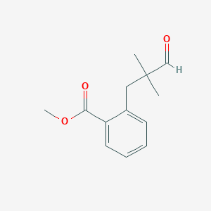 Methyl 2-(2,2-dimethyl-3-oxopropyl)benzoate