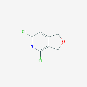 molecular formula C7H5Cl2NO B2978814 4,6-Dichloro-1,3-dihydrofuro[3,4-c]pyridine CAS No. 754992-21-7