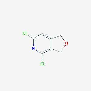 molecular formula C7H5Cl2NO B2978814 4,6-二氯-1,3-二氢呋喃[3,4-c]吡啶 CAS No. 754992-21-7