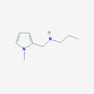 molecular formula C9H16N2 B2978846 [(1-Methyl-1H-pyrrol-2-yl)methyl](propyl)amine CAS No. 893572-76-4