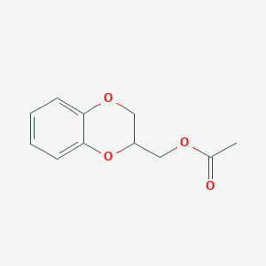 2,3-Dihydro-1,4-benzodioxin-2-ylmethyl acetate