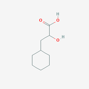 molecular formula C9H16O3 B2978941 3-Cyclohexyl-2-hydroxypropanoic acid CAS No. 25400-54-8