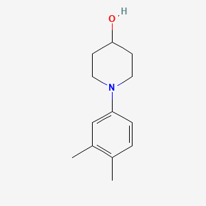 molecular formula C13H19NO B2979028 1-(3,4-Dimethylphenyl)piperidin-4-ol CAS No. 1226205-34-0
