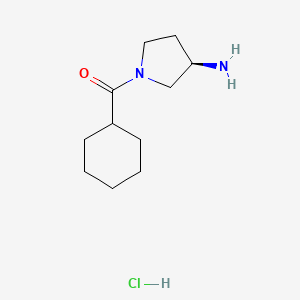 (R)-1-Cyclohexanecarbonylpyrrolidin-3-amine hydrochloride