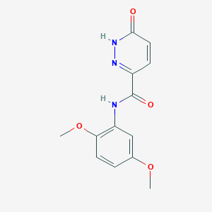 N-(2,5-dimethoxyphenyl)-6-oxo-1,6-dihydropyridazine-3-carboxamide