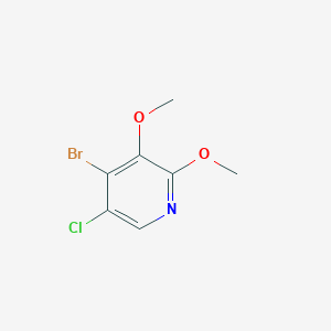 4-Bromo-5-chloro-2,3-dimethoxypyridine