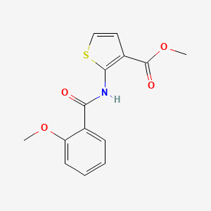 Methyl 2-(2-methoxybenzamido)thiophene-3-carboxylate