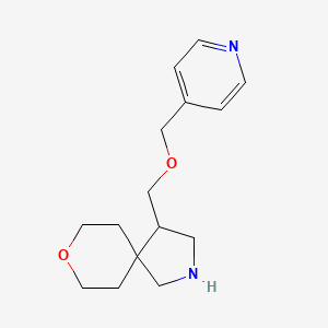 4-(Pyridin-4-ylmethoxymethyl)-8-oxa-2-azaspiro[4.5]decane