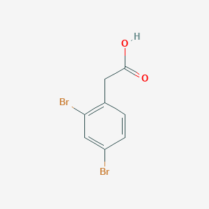 molecular formula C8H6Br2O2 B2979426 2-(2,4-Dibromophenyl)acetic acid CAS No. 98434-44-7