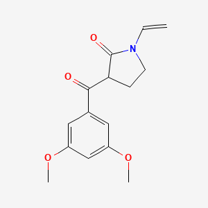 3-(3,5-Dimethoxybenzoyl)-1-vinylpyrrolidin-2-one