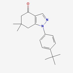 1-(4-Tert-butylphenyl)-6,6-dimethyl-5,7-dihydroindazol-4-one