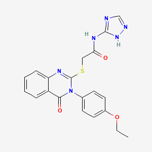 3-({4-[(4-benzylpiperidin-1-yl)carbonyl]piperidin-1-yl}methyl)-1-ethyl-2-methyl-1H-indole