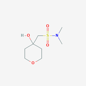 1-(4-Hydroxyoxan-4-yl)-N,N-dimethylmethanesulfonamide