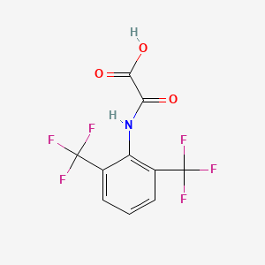 2-((2,6-Bis(trifluoromethyl)phenyl)amino)-2-oxoacetic acid