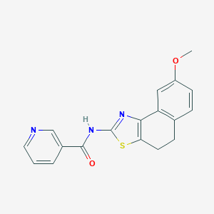 N-(8-Methoxy-4,5-dihydro-naphtho[1,2-d]thiazol-2-yl)-nicotinamide