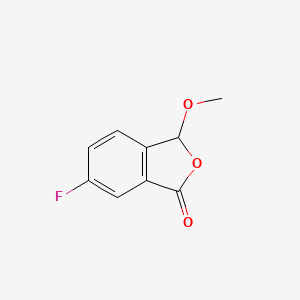 6-Fluoro-3-methoxy-3H-2-benzofuran-1-one