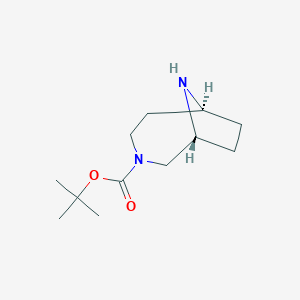 t-Butyl 3,9-diazabicyclo[4.2.1]nonane-3-carboxylate