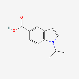 molecular formula C12H13NO2 B2979765 1-isopropyl-1H-indole-5-carboxylic acid CAS No. 178053-59-3