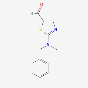 2-[Benzyl(methyl)amino]-1,3-thiazole-5-carbaldehyde