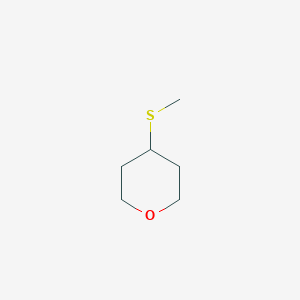 molecular formula C6H12OS B2979964 4-(methylthio)tetrahydro-2H-pyran CAS No. 234444-74-7