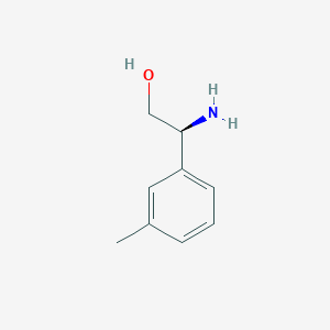 molecular formula C9H13NO B2980020 (S)-2-Amino-2-(m-tolyl)ethanol CAS No. 1026230-99-8