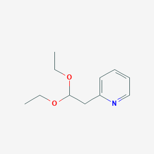 molecular formula C11H17NO2 B2980081 2-(2,2-Diethoxyethyl)pyridine CAS No. 91340-40-8