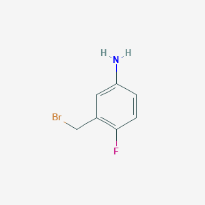 5-Amino-2-fluorobenzyl bromide