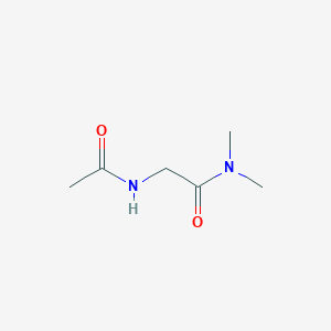 molecular formula C6H12N2O2 B2980147 2-acetamido-N,N-dimethylacetamide CAS No. 29824-30-4