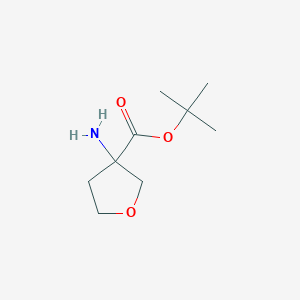Tert-butyl 3-aminooxolane-3-carboxylate