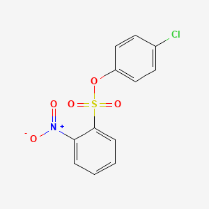 4-Chlorophenyl 2-nitrobenzenesulfonate