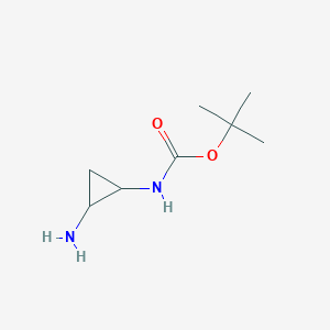 tert-butyl N-(2-aminocyclopropyl)carbamate