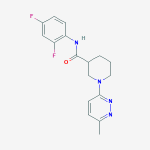 N-(2,4-difluorophenyl)-1-(6-methylpyridazin-3-yl)piperidine-3-carboxamide