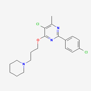 molecular formula C19H23Cl2N3O B2980321 Sigma-1 受体拮抗剂 1 CAS No. 1639220-19-1